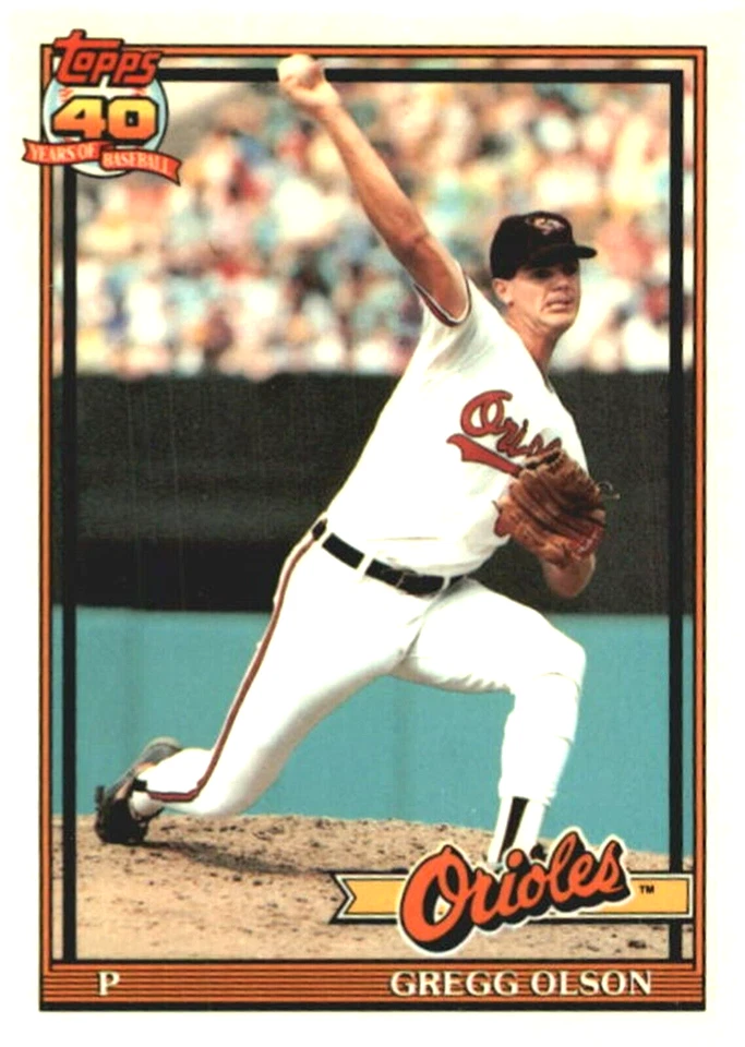 1991 Topps Tiffany Baltimore Orioles You Pick the Player - Image 1 of 1