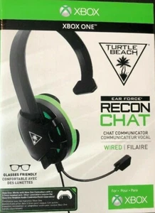 Turtle Beach Ear Force Recon Chat Wired Headset [ BLACK Edition ] (XBOX ONE)  - Picture 1 of 3