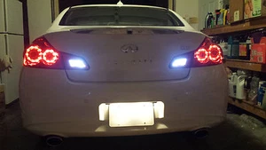 White LED Reverse Lights/Back Up Chevrolet Impala 2000-2014 - Bild 1 von 2