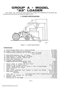 Case Service Manual 210B 310 Wheel Tractor, 310 310C Crawler, 430 530 Constru... - Imagen 1 de 1