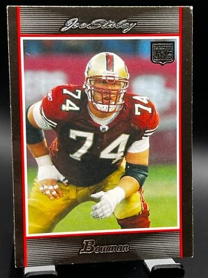 2007 Bowman #221 Joe Staley (RC) - Image 1 of 3