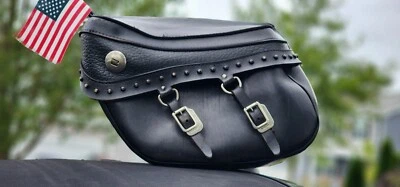 Harley Davidson BADBOY Springer Saddlebag - Image 1 of 4