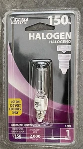 Feit Electric CL/MC Bulb, Mini Candelabra - Halogen, Clear 120v/100w - Bild 1 von 1