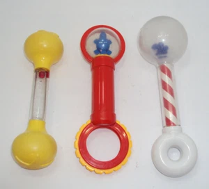 Lot of 3 Johnson & Johnson Rattle Baby Toys - Picture 1 of 2