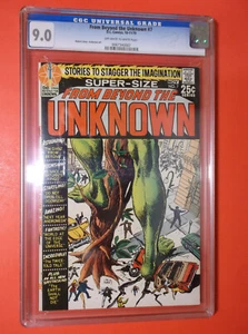 FROM BEYOND THE UNKNOWN # 7 - CGC VF/NM 9.0 - OW/WHITE - 1970 JOE KUBERT COVER - Picture 1 of 7