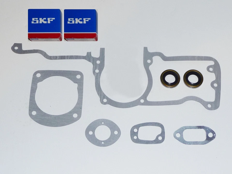 SKF AND FARMERTEC SKF Crankshaft Bearings Farmertec Seals Gaskets fits Husqvarna 61 268 272 272xp