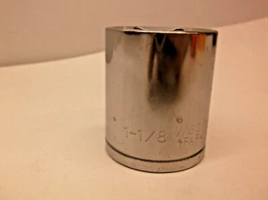 1FAF4 Socket 1/2 In Dr 1-1/8 In 6 Pt Std (A48) - Bild 1 von 4