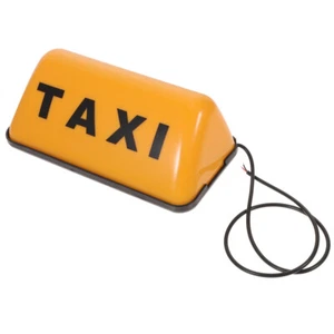 Taxi Roof Illuminated Sign 12v Taxi Sign Cab Light Taxi Sign Lamp Decor - Picture 1 of 10