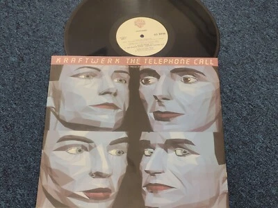 KRAFTWERK - Telephone Call ( 12" EP 1986 Warner Bros Synth Pop VG++ / Ex ) - Image 1 of 3