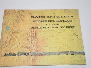 Dale L Morgan / Rand McNally's Pioneer Atlas of the American West 1st ed 1956 - Imagen 1 de 5