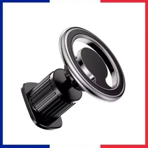 Support Téléphone Voiture Magnétique Aimant Compatible Mag Safe Pratique et Sûr - Photo 1/6