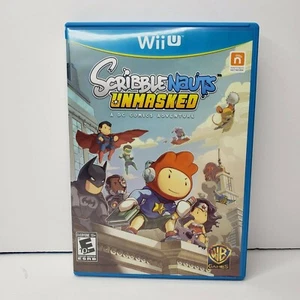 Scribblenauts Unmasked A DC Comics Abenteuer Nintendo Wii U gebraucht komplett - Bild 1 von 3