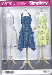 Simplicity Sewing Pattern 8970, Retro Look Aprons, New - Bild 1 von 2