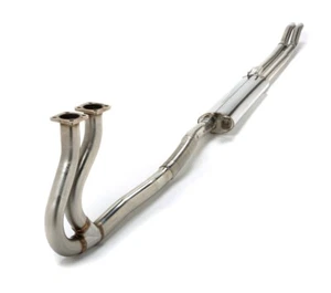 SISTEMA DE ESCAPE JAGUAR ACERO INOXIDABLE TWIN SPORT XK120 DHC FHC OTS BSSJR035 - Imagen 1 de 7