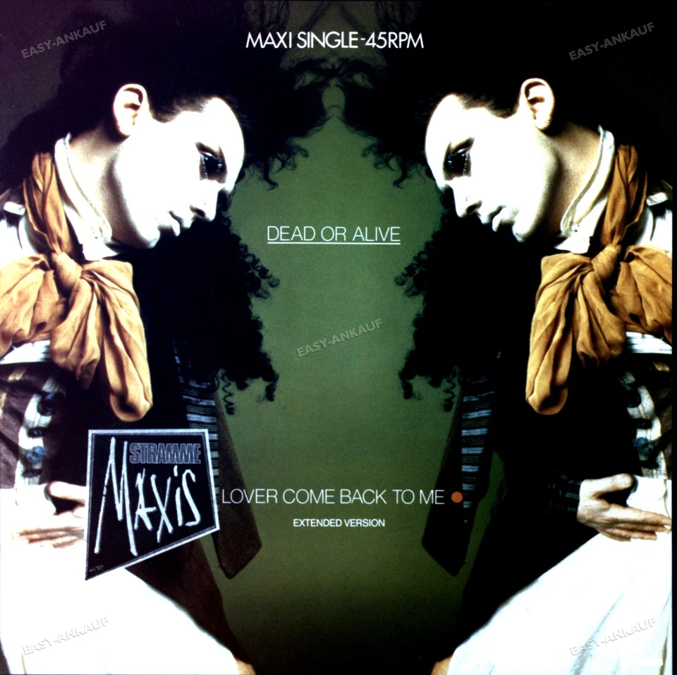 Dead Or Alive - Lover Come Back To Me (Extended Version) Maxi (VG+/VG+) ' - Image 1 of 1