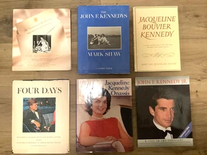 JFK 6 Book Lot -Various Authors - Foto 1 di 4