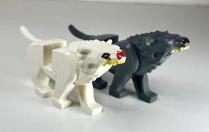 Lego Lord Of The Rings 2 Wargs 79002 Used Missing Parts/Jaws - Foto 1 di 7