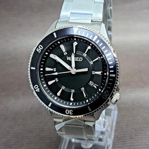 Orologio Uomo SEIKO Wired AGAJ401 10ATM Argento Nuovo Giappone con Scatola Garanzia - Foto 1 di 8