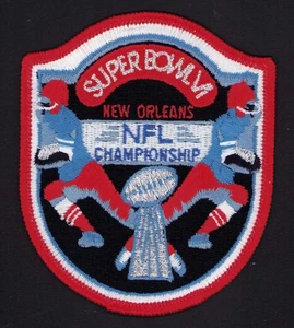 Super Bowl VI, 6, Cowboys & Dolphins NFL Patch 1972 - Picture 1 of 2