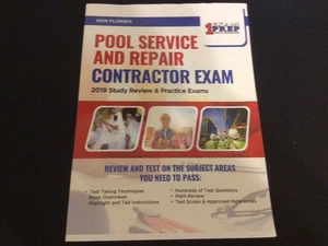 2019 FLORIDA POOL SERVICE AND REPAIR CONTRACTOR EXAM: 2019 By One Exam Prep NEW - Bild 1 von 9