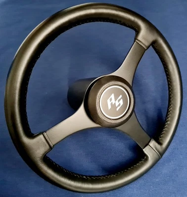 Volante clásico Ford Escort Mk1 RS2000 México Capri cuero negro 3 radios - Imagen 1 de 4