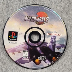 Ace Combat 2 (Sony PlayStation 1, PSOne 1997) Solo juego y caja (sin manual) probado - Imagen 1 de 2