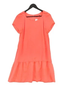 Comptoir Des Cotonniers Women's Midi Dress UK 14 Pink 100% Polyester A-Line - Picture 1 of 5
