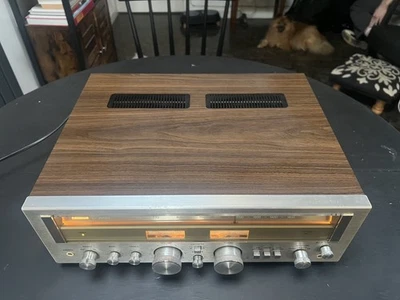 Amplificatore ricevitore stereo Sansui G-2000 vintage anni 70 Giappone revisionato ricondizionato - Immagine 1 di 4