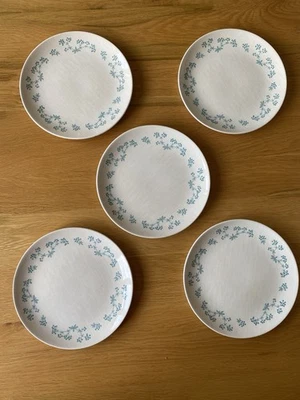5 Royal Doulton APRIL SHOWERS  Tea Plates Bone China - Image 1 of 4
