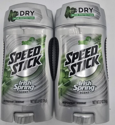 Lote 2 Speed Stick Desodorante Antitranspirante Original Irish Spring 2.7oz Foto 1 de 2