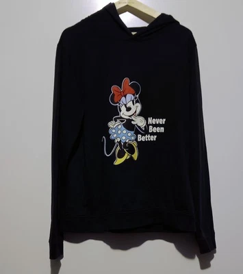 Disney Mickey and Friends Gr.L Schwarz Sweatshirt Hoodie Kapuzensweatshirt - Bild 1 von 4