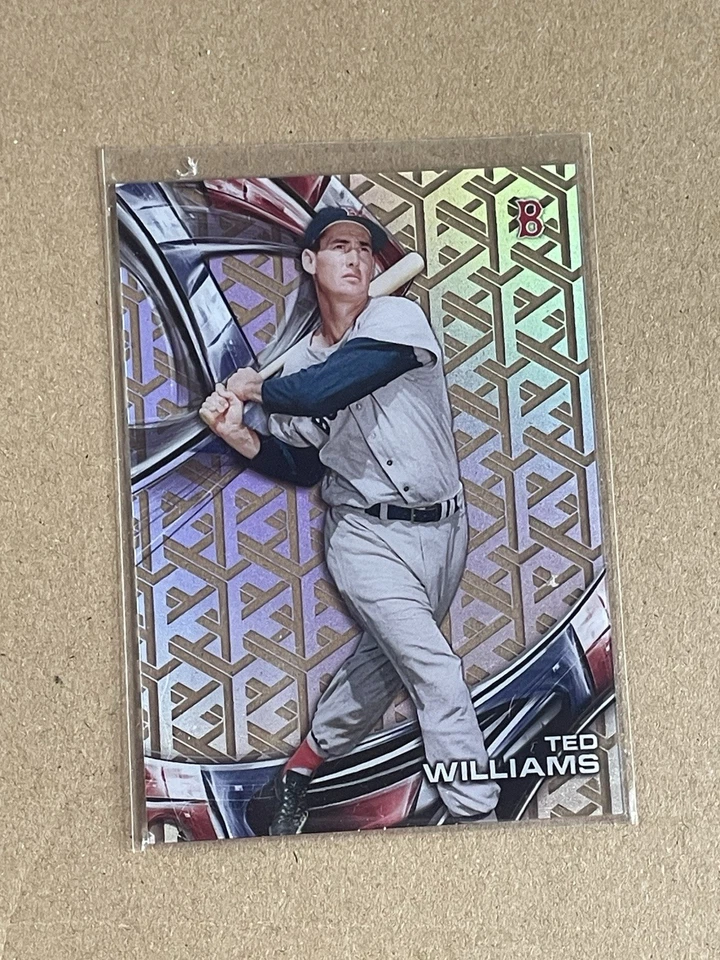 2018 Topps High Tek - Ted Williams Pattern 1 Waves/Diagonals Galactic Diffractor - Image 1 of 1