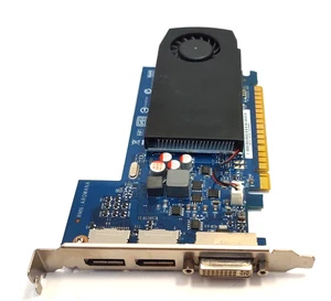 HP NVIDIA GeForce GT630 2GB GDDR3 PCIe x16 Video Card 702084-001 2x DP 1x DVI - Picture 1 of 4