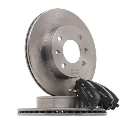 MAPCO Kit dischi e pastiglie per HYUNDAI i10 (PA) per KIA Picanto (SA) Anteriore - Immagine 1 di 4