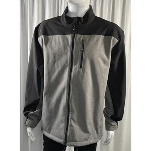 Solaris Men's Long Sleeve Jacket, Black & Gray, Sz: XXL, 77-03 - Picture 1 of 13