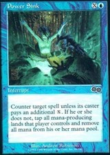 Korean Power Sink ~ Near Mint Urza's Saga Foreign MTG Magic UltimateMTG Blue Car