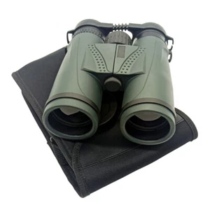 Perrini Green 10x42 Zoom Waterproof Binoculars Sharp Clear Wide View - Picture 1 of 2