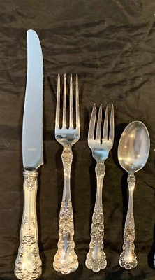 6 TAZAS DE MANTEQUILLA DE GORHAM PLATA DE LEY 4 PIEZAS AJUSTES 24 PIEZAS.  extras av. Foto 1 de 3