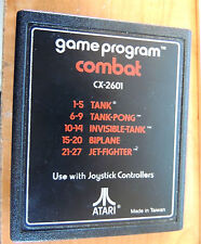 CX-2601 - COMBAT (TANK - TANK PONG - BIPLANE) (ATARI 2600) GAME CARTRIDGE ONLY