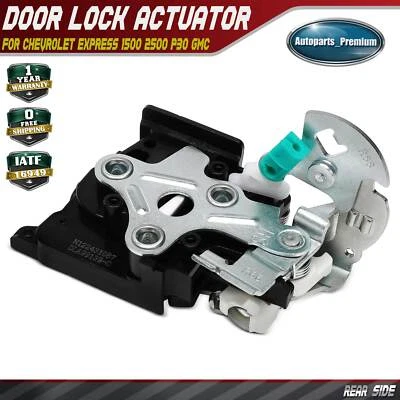 Actuador de bloqueo de puerta trasera para Chevrolet Express 1500 2500 P30 GMC Savana 1500 2500 Foto 1 de 4