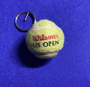 Tennis Mini Ball Keychain Wilson U.S. Open  Keyring