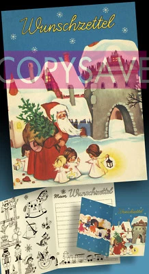 Beau Age Enfants Liste Christkindl Post 50er - Image 1 of 4