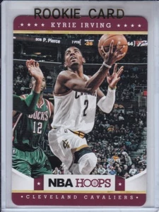 2012-13 NBA HOOPS KYRIE IRVING RC # 56 RARE TACO BELL ROOKIE RC DUKE NEW TO MAVS - Picture 1 of 2