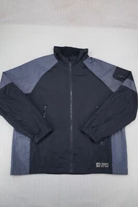 Chaps Ralph Lauren Jacket Coat Mens 2XL XXL Black Gray Softshell Full Zip - Picture 1 of 11