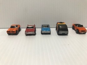 Lot of 5 Vintage 1986 Galoob Micro Machines Used (FC74-4 T1264)