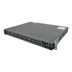Cisco Catalyst WS-C2960S-48FPD-L V02 POE+ Managed 2x 10G SFP+ - Picture 1 of 5