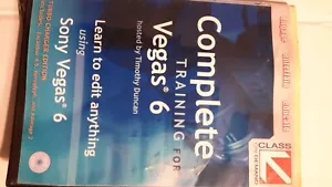 Complete Training For Vegas 6, Learn To Edit Anything Using Sony Vegas 6, cd rom - Picture 1 of 3