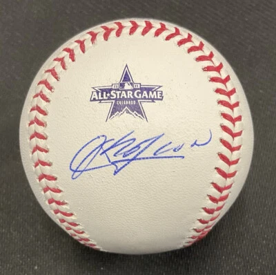 Aroldis Chapman Firmado Autografiado 2021 Juego de Estrellas MLB Béisbol JSA AJ35132 Foto 1 de 4
