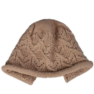 Femme Tricoté Épais Seau Chapeau Décontracté Respirant Chaud Pêcheur Solid Color - Bild 1 von 19