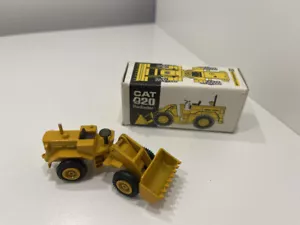 Model Radlader Caterpillar CAT 920 7x3x2,5 cm - Maßstab 1:50 . Top Zustand - Bild 1 von 3